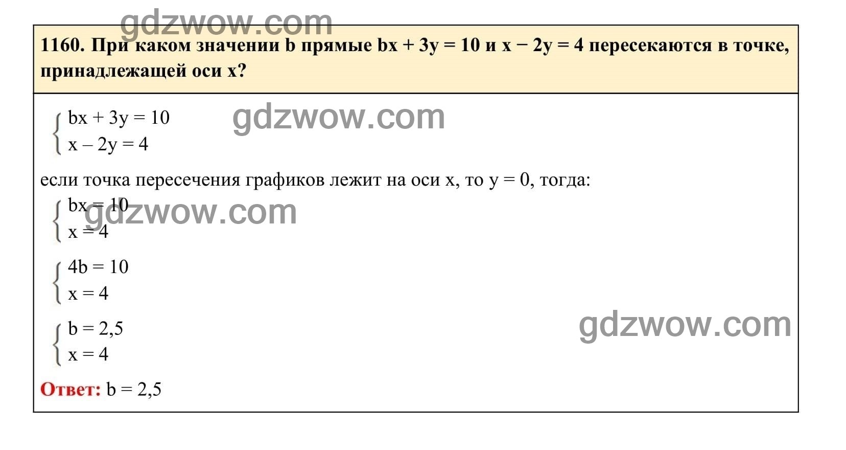 Упражнение 1160 - ГДЗ по Алгебре 7 класс Учебник Макарычев (решебник) - GDZwow