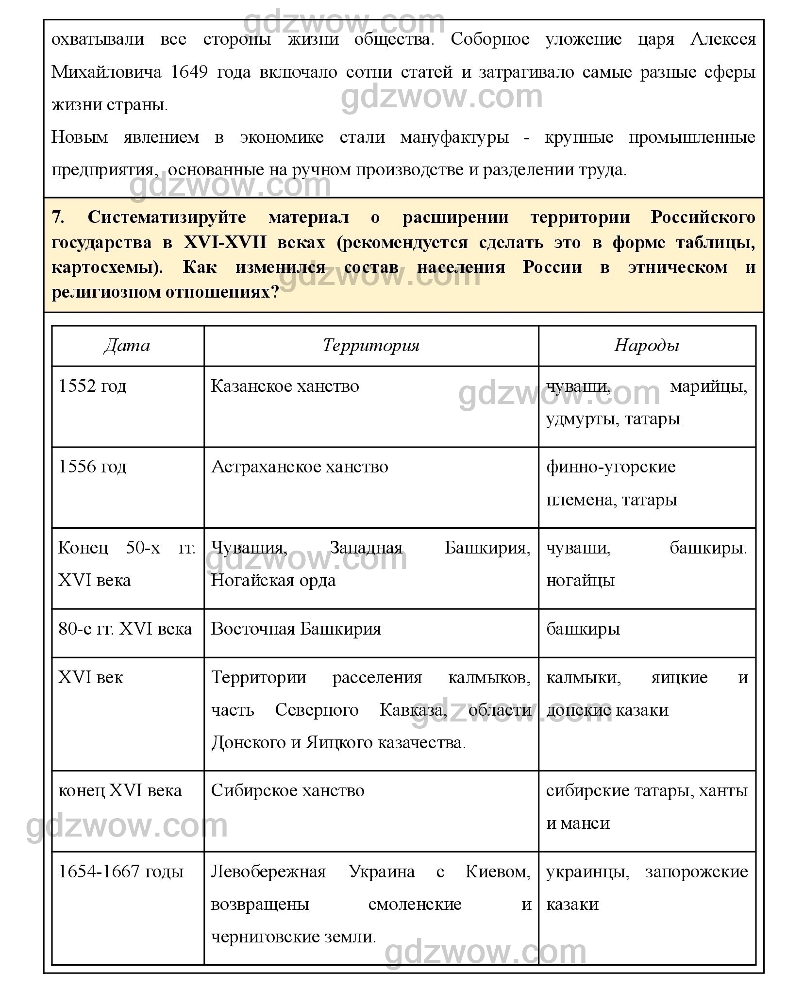 История 7 класс страница 19 вопросы