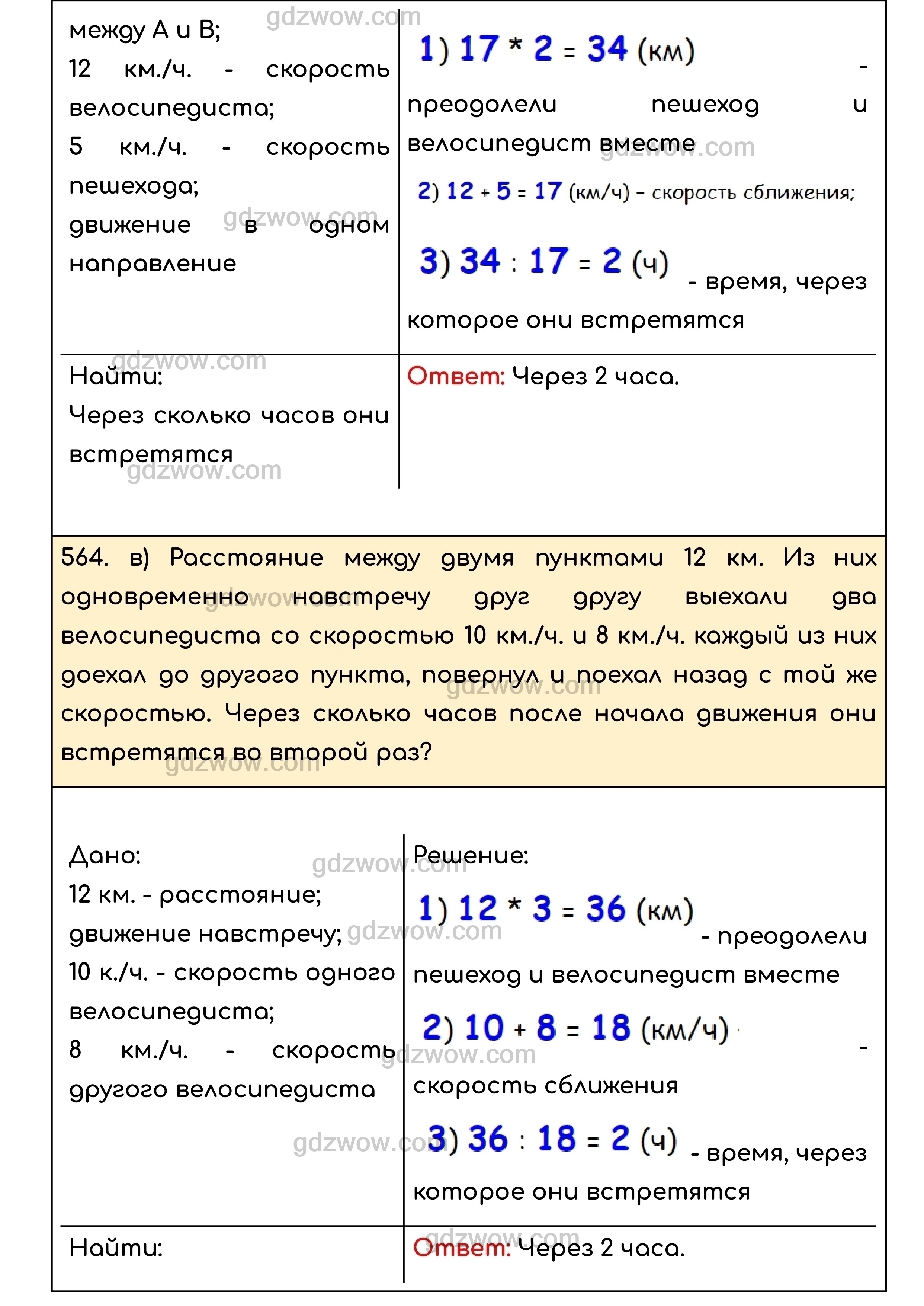 Номер 564 - ГДЗ по Математике для 5 класса Учебник Никольский, Потапов,  Решетников, Шевкин (решебник) - GDZwow