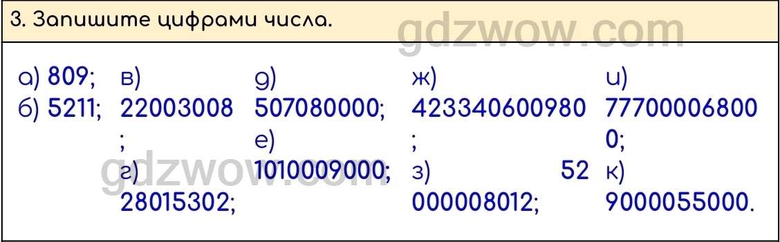 Номер 3- ГДЗ по Математике 5 класс Учебник Виленкин, Жохов, Чесноков, Шварцбурд 2021. Часть 1 (решебник) - GDZwow