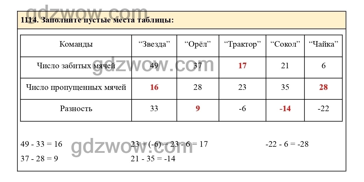 Атанасян номер 1114