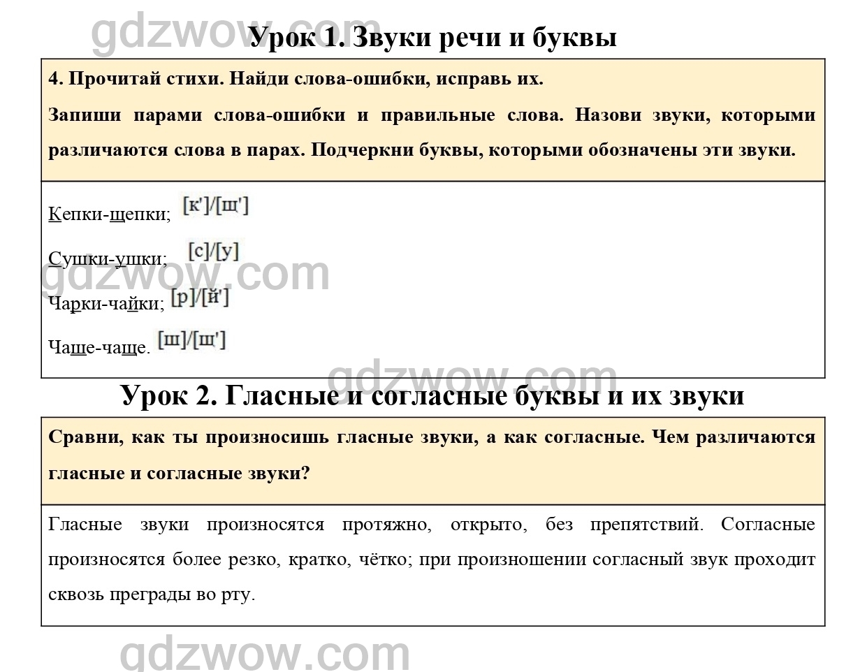 Решебник 1 класса русский язык иванов